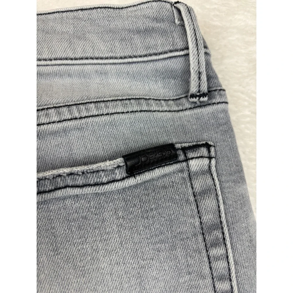 Joes Mens 31x34 Jeans Brixton Slim Straight Distressed Grungy Grey Denim